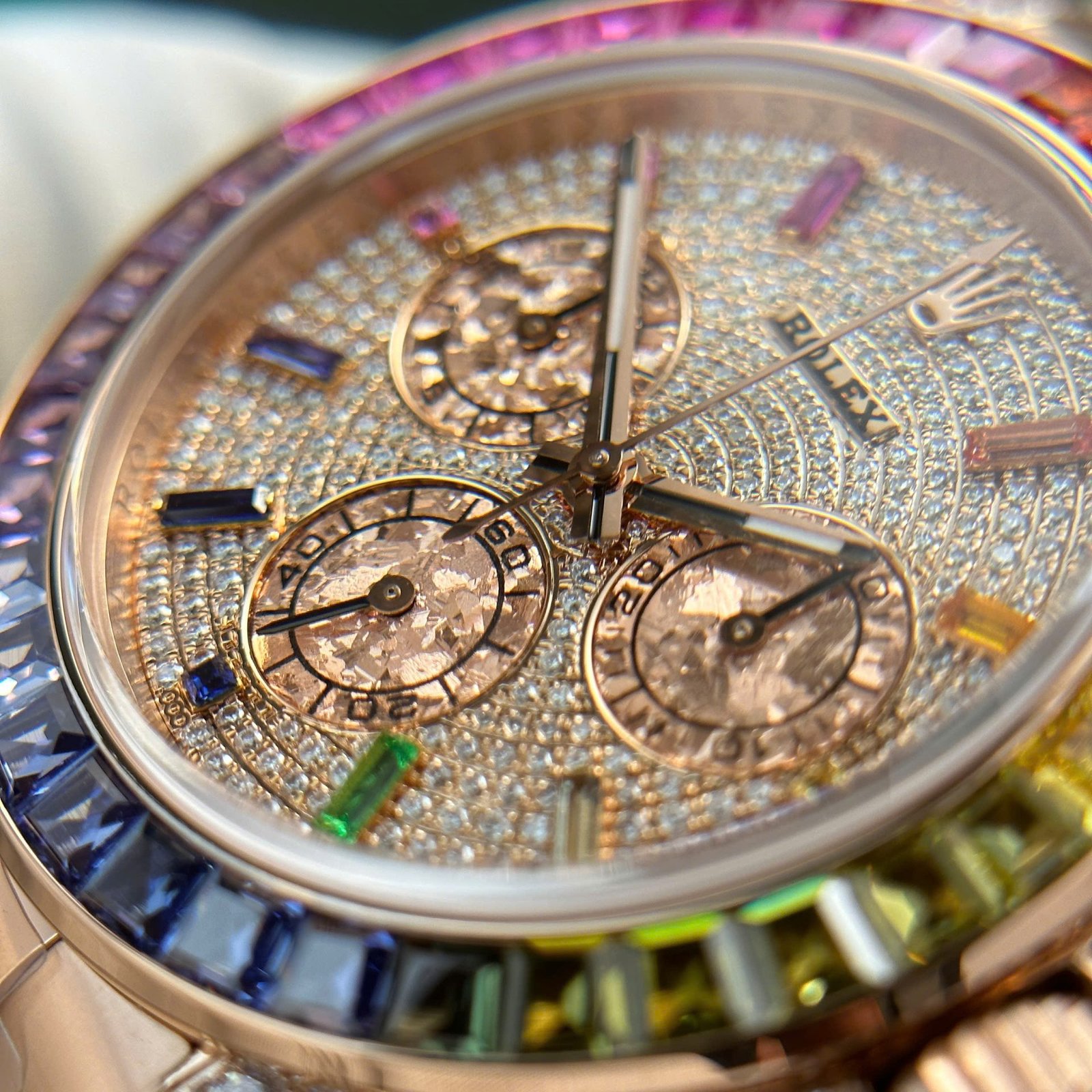 Rolex Cosmograph Daytona 116595 Rainbow Replica Premium Edition BT Factory 40mm - Image 3