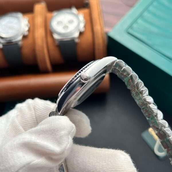Rolex Replica Watch DateJust 126334 Grey Dial Luminous Markers Clean Factory 41mm - Image 3
