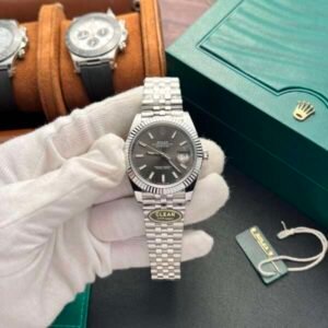 Rolex Replica Watch DateJust 126334 Grey Dial Luminous Markers Clean Factory 41mm