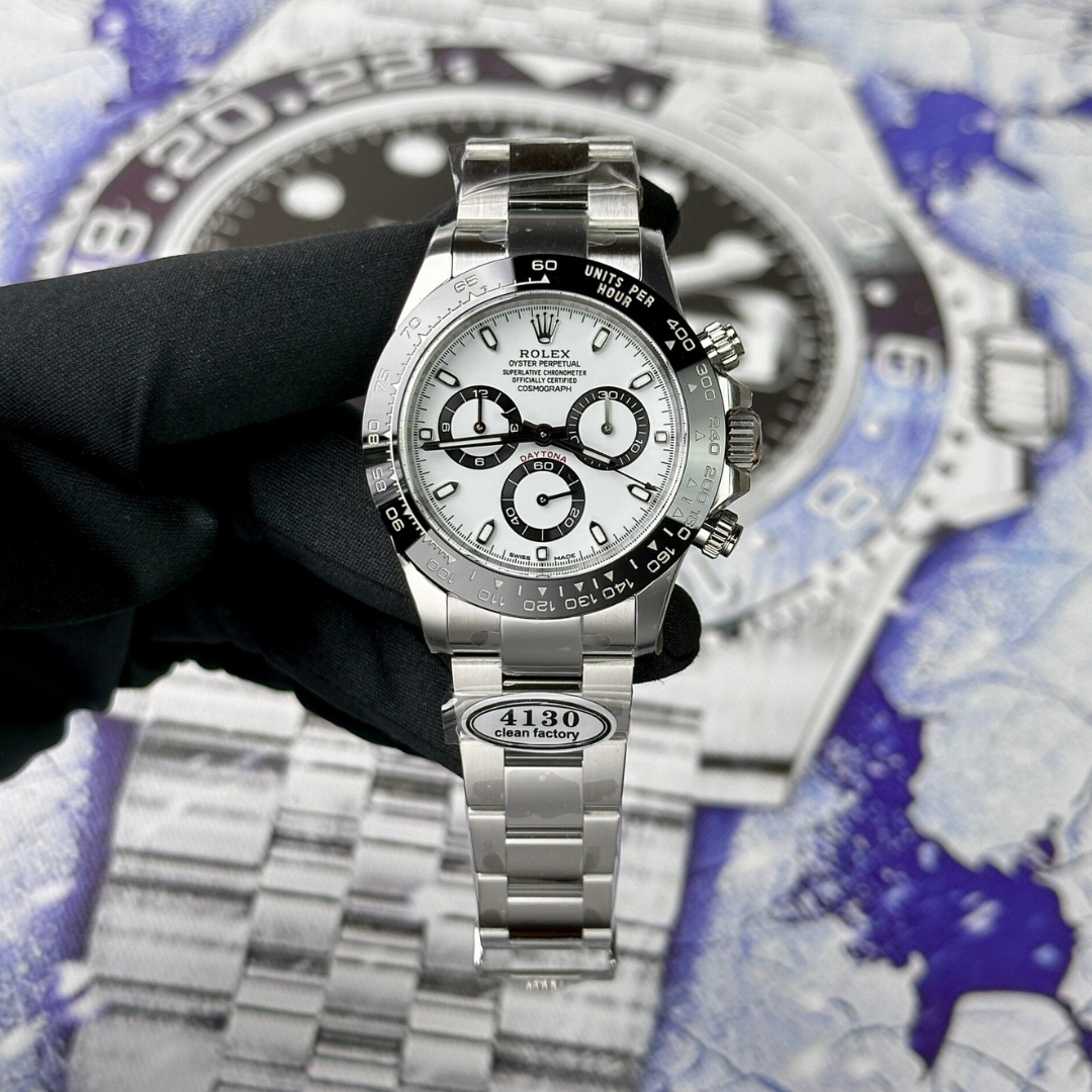 Rolex Replica 1:1 Watch Daytona 126500LN Panda New Version 4131 Clean 40mm