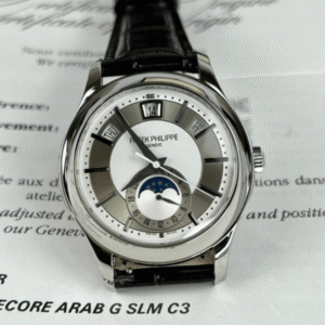 Patek Philippe Complications 5205 Best Replica Watch Gray Dial KM Factory 40mm