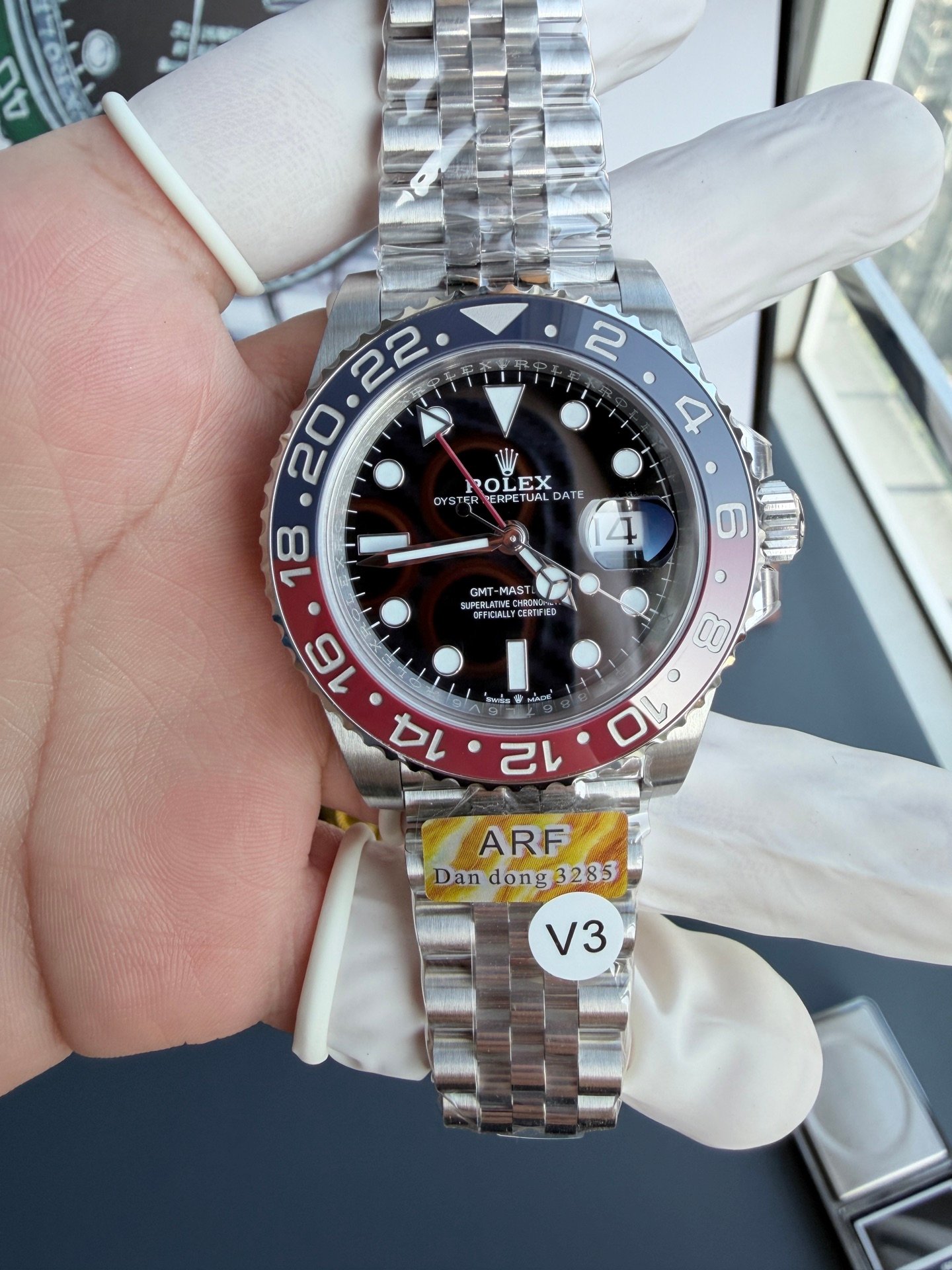 Rolex GMT-Master II 126710BLRO Pepsi Jubilee Bracelet Super Clone ARF 40mm