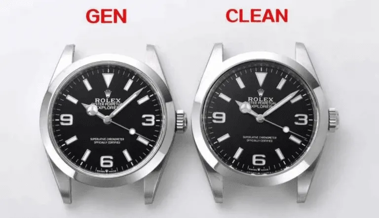 Comparison of premium super clone watch factories